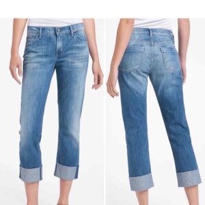 Citizens of Humanity Dani Cropped Straight Leg Jeans Size 25
